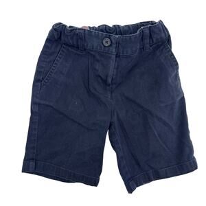Wonder Nation Navy Blue Chino Shorts Size 6X Cotton